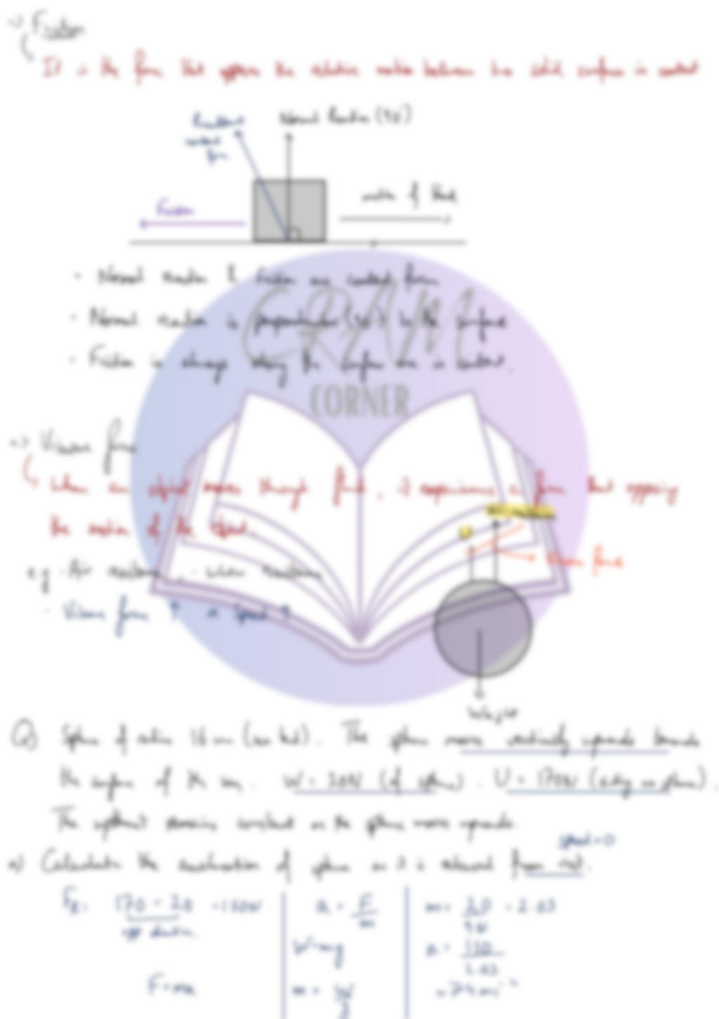 Physics AS- Force Density and Pressure