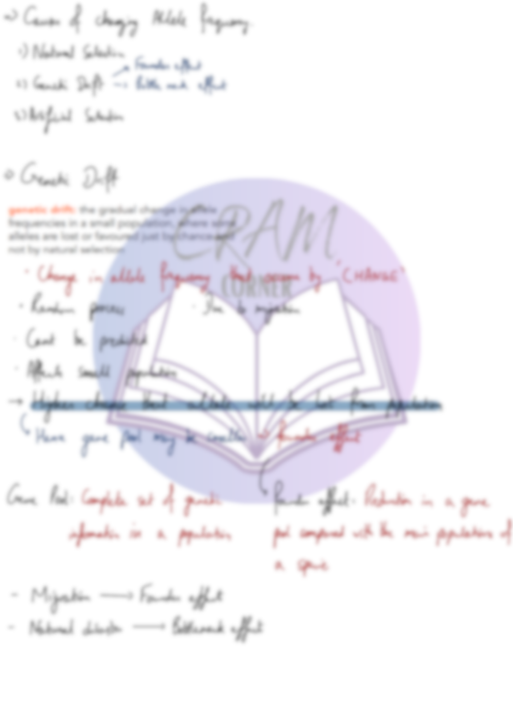 Biology A2- selection and evolution