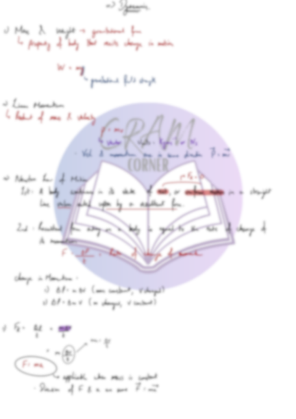 Physics AS- Dynamics