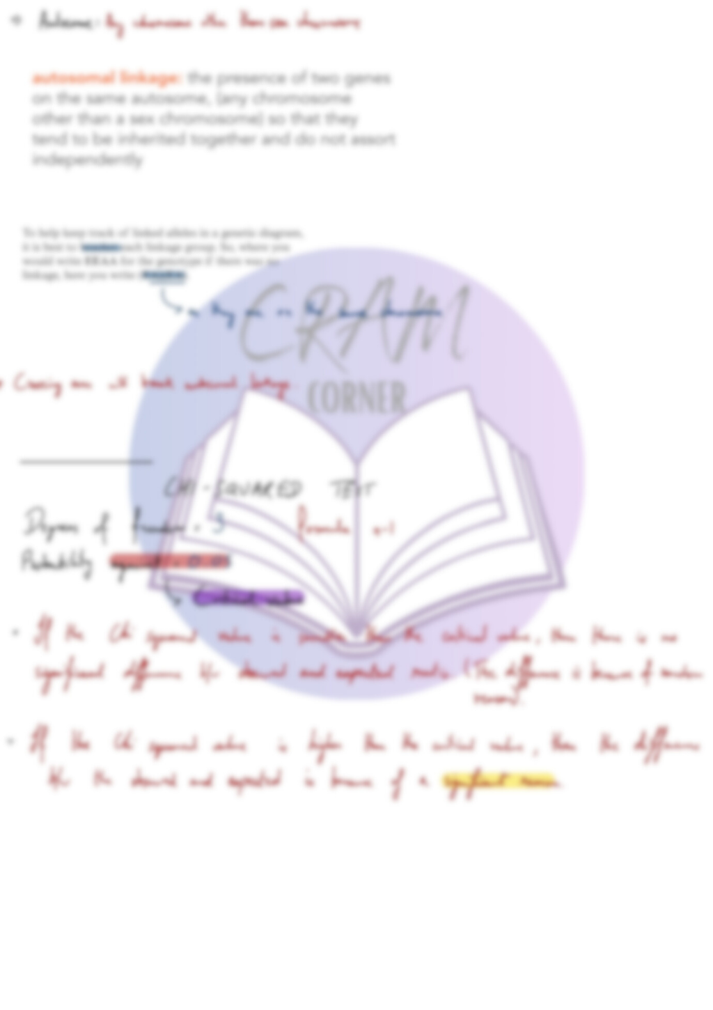 Biology A2- Inheritance